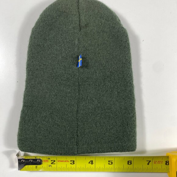 Fjallraven Kids Classic Knit Beanie Green - Picture 7 of 9